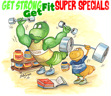 Get Strong Get Fit Super Specials - Recorp Inc. September Special, Copyright © 2010, Recorp Inc. Get Strong Get Fit Super Specials - Recorp Inc. September Special, Copyright © 2010, Recorp Inc.